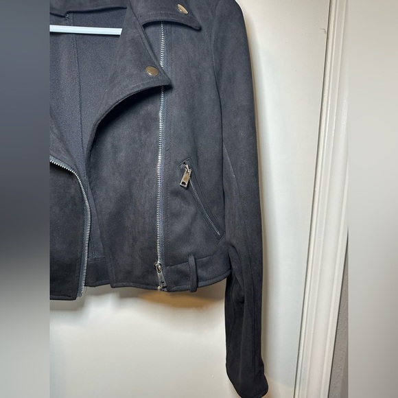 NanaMacs Black Moto Jacket - Picture 3 of 3